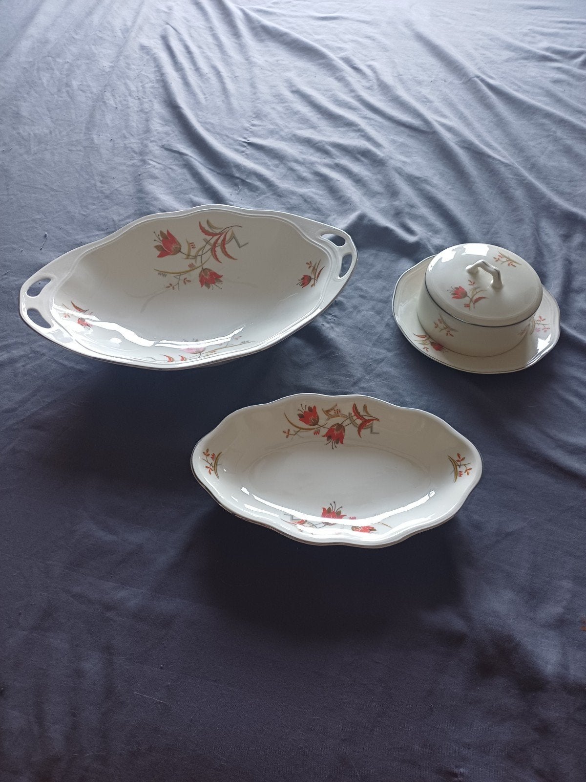 Vintage J.S. Maier & Co. (MCP) 3-delige serviesset, Antiek en Kunst, Ophalen
