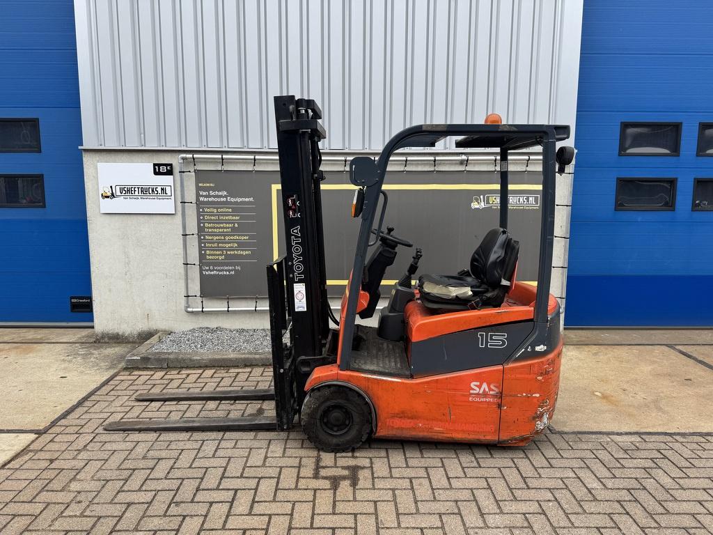 VS-22886 Elektrische heftruck toyota 7FBEST15, Svarvargatan 8
SE-595 81  Mjölby, SE, Heftruck, Toyota, 1000 tot 2000 kg