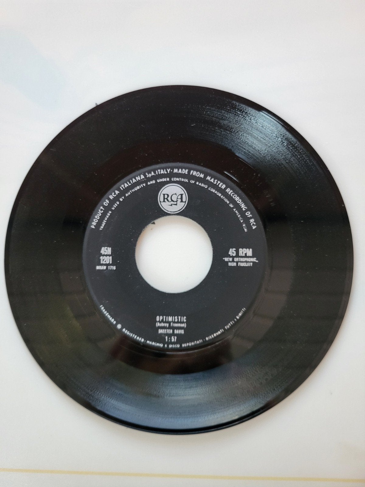 Skeeter Davis (7) Italiaanse persing., Ophalen of Verzenden, Gebruikt, Overige formaten
