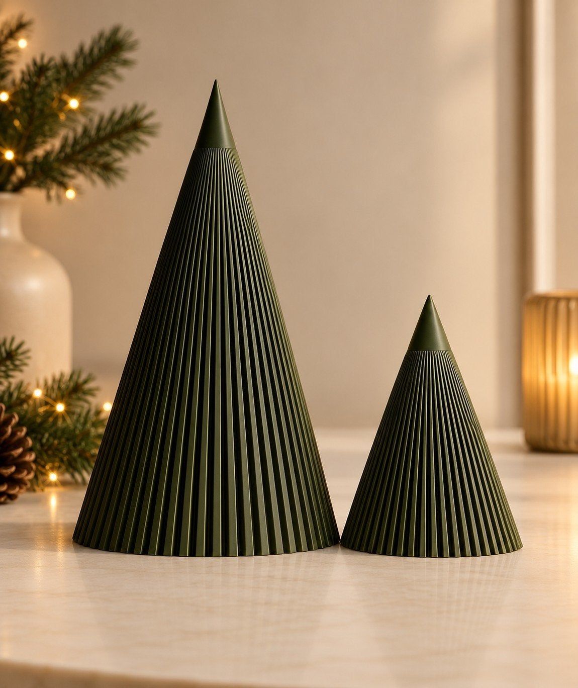 kerstornament minimalistisch (set van 2), Ophalen of Verzenden, Nieuw