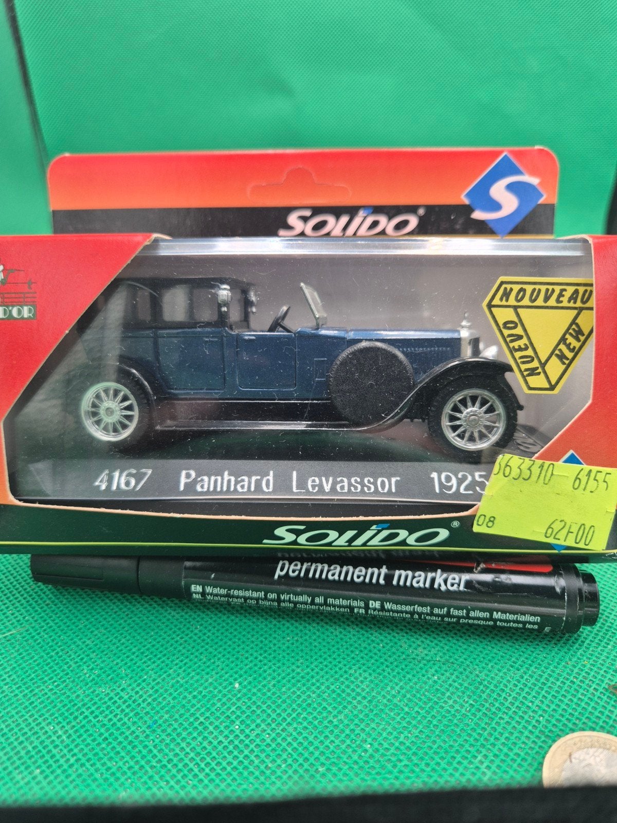 66 Panhard Levassor 1/43 Solido, Ophalen of Verzenden, Zo goed als nieuw, Auto, Solido