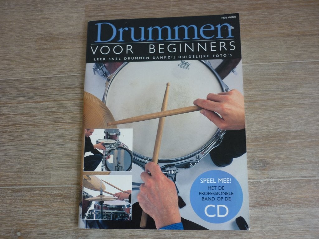 Drummen voor Beginners - Leer snel drummen + CD, Overige genres, Drums of Percussie, Les of Cursus, Ophalen of Verzenden