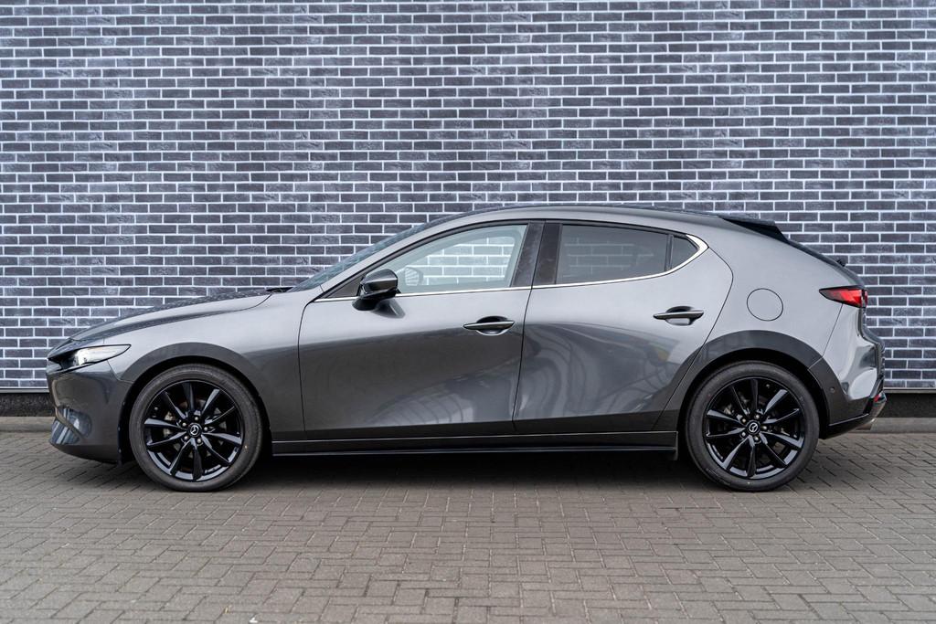 Mazda 3 2.0 e-SkyActiv-X M Hybrid 180 Luxury | 360 Graden Ca, Auto's, 1998 cc, Gebruikt, 4 cilinders, 179 pk