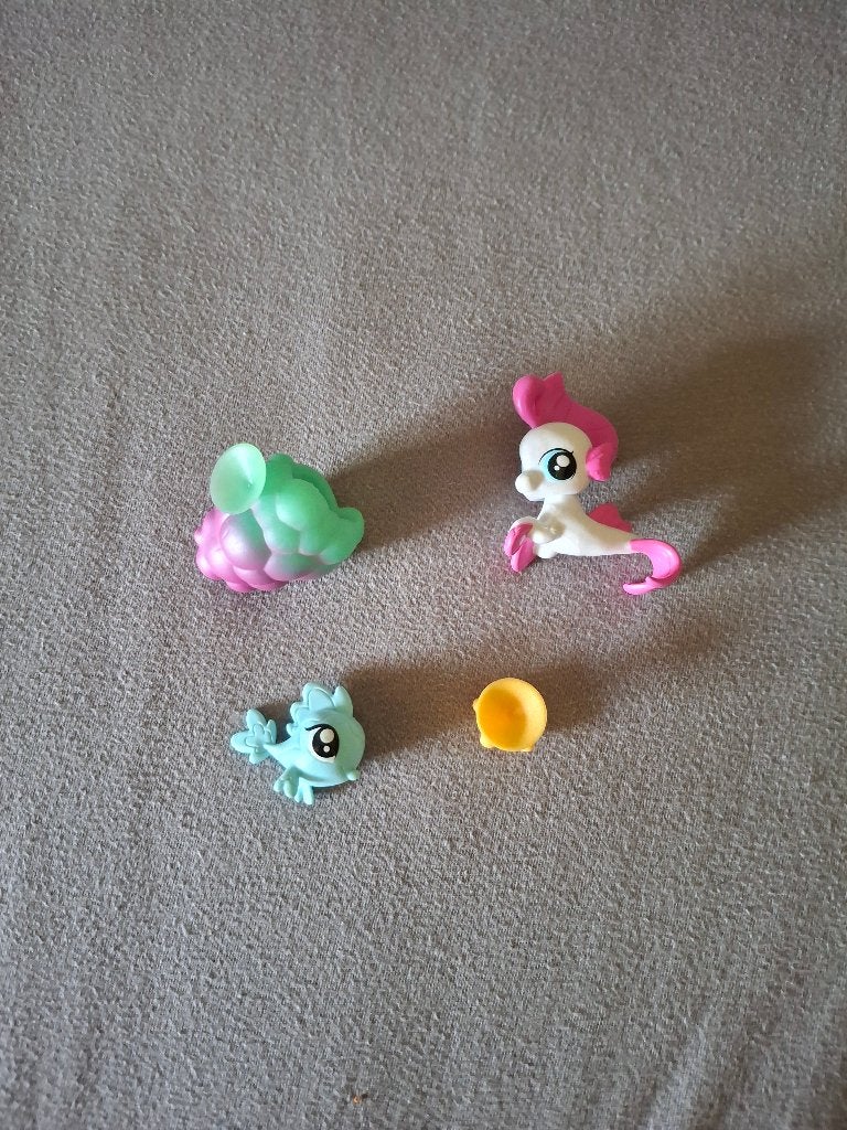 My Little Pony Sea Poppy seahorse (4 verschillende), Ophalen of Verzenden, Zo goed als nieuw