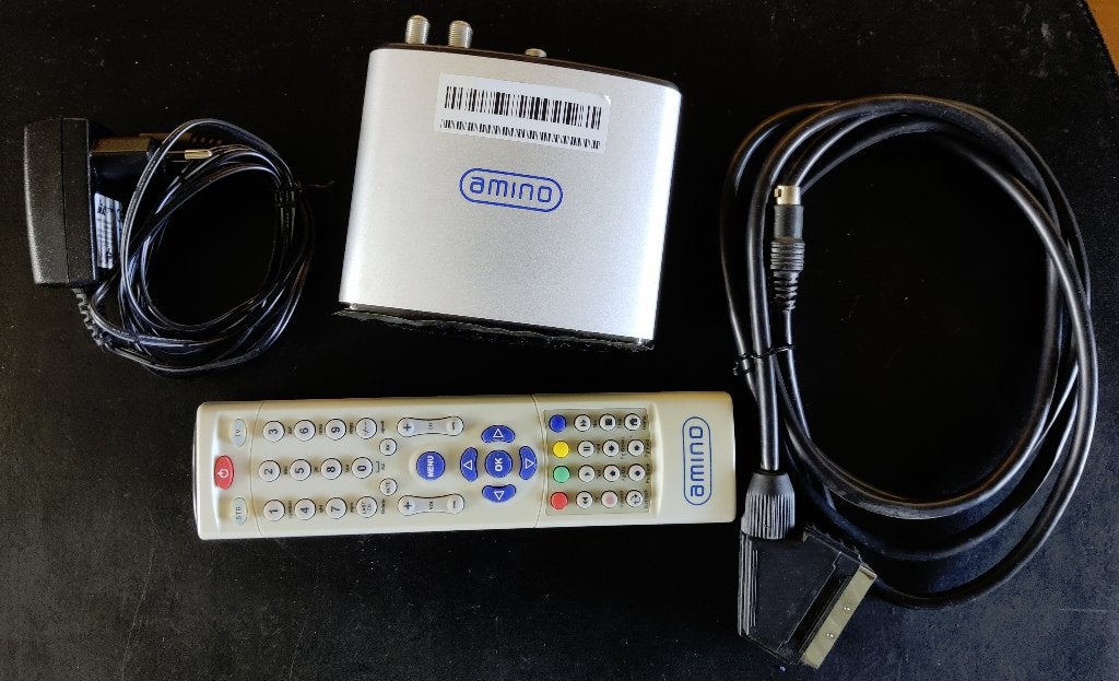 TV ontvanger Amino AmiNET110 | 10-10, Ophalen of Verzenden, Gebruikt, Decoder
