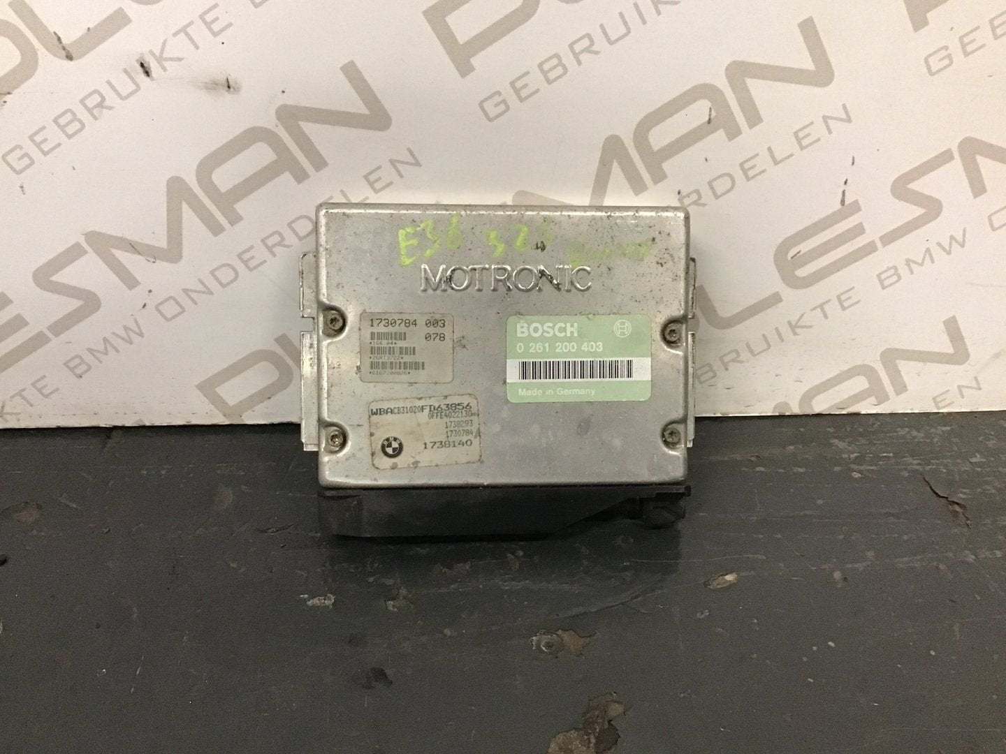 Computer motormanagement BMW E36 M50B25 non vanos 0261200403, Gebruikt, -, -, Ophalen of Verzenden
