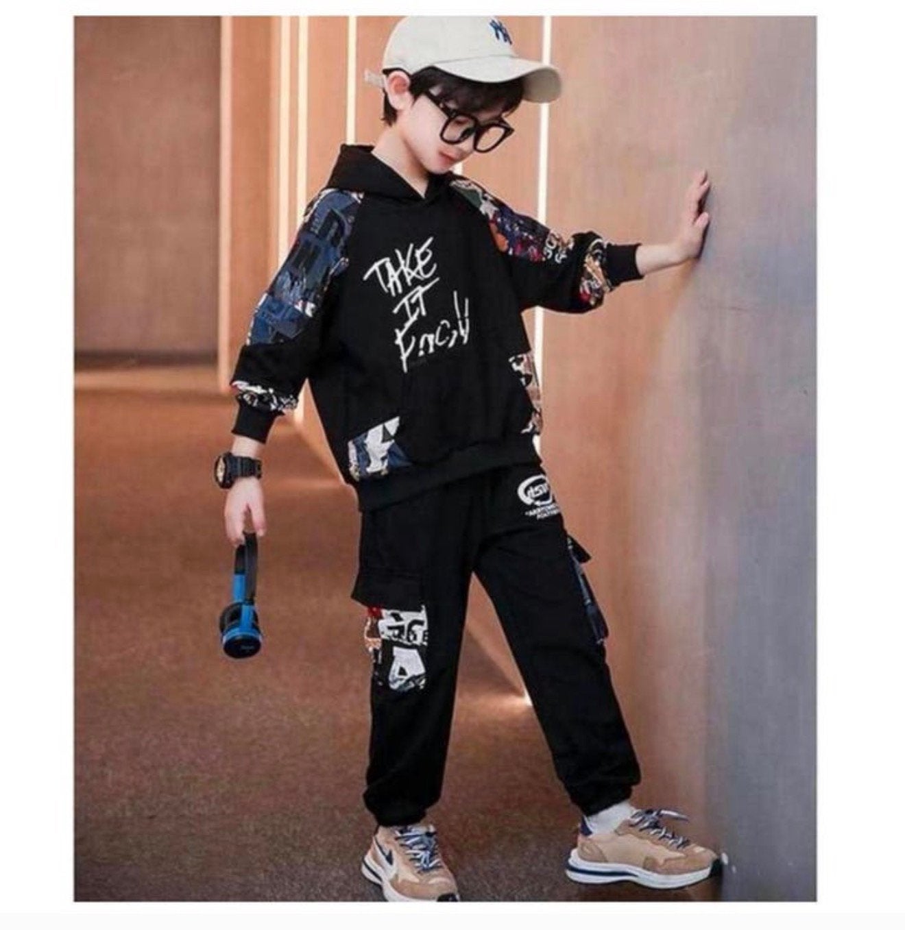 Jongens Cartoon Trainingspak maat 130 joggingspak joggingpak, Nieuw, Ophalen of Verzenden, H, H