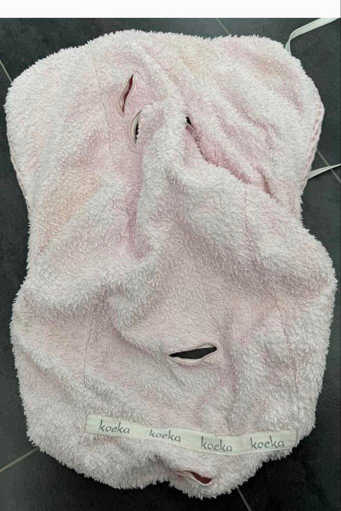 Koeka voetenzak/wikkeldoek roze, Ophalen of Verzenden, Gebruikt