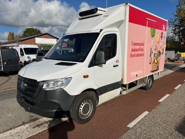 Mercedes-Benz Sprinter 314 2.2 CDI 105KW KOFFER KUHLUNG KLIM, Achterwielaandrijving, Gebruikt, 1 stoelen, Wit