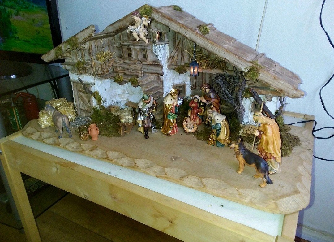 Luxe kerststal, Diversen, Kerst, Ophalen