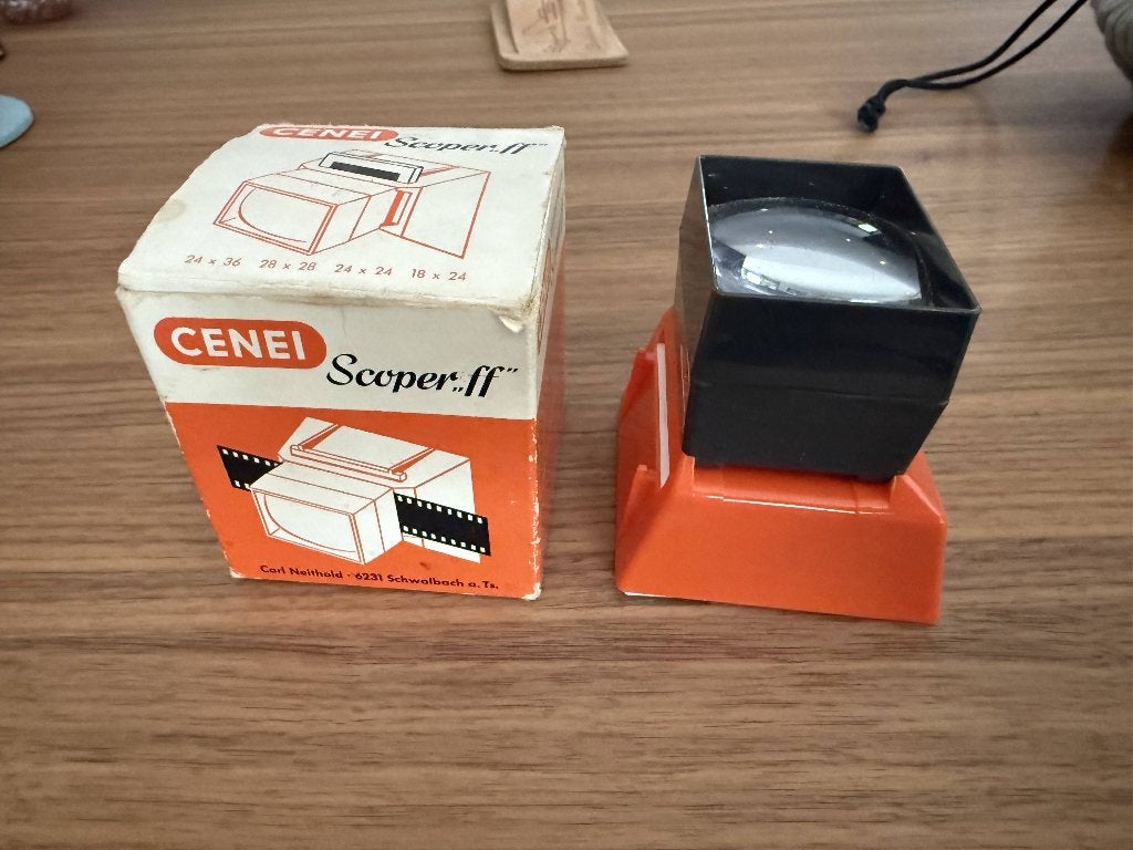 Dia en Negatief viewer Vintage, Ophalen of Verzenden, Gebruikt