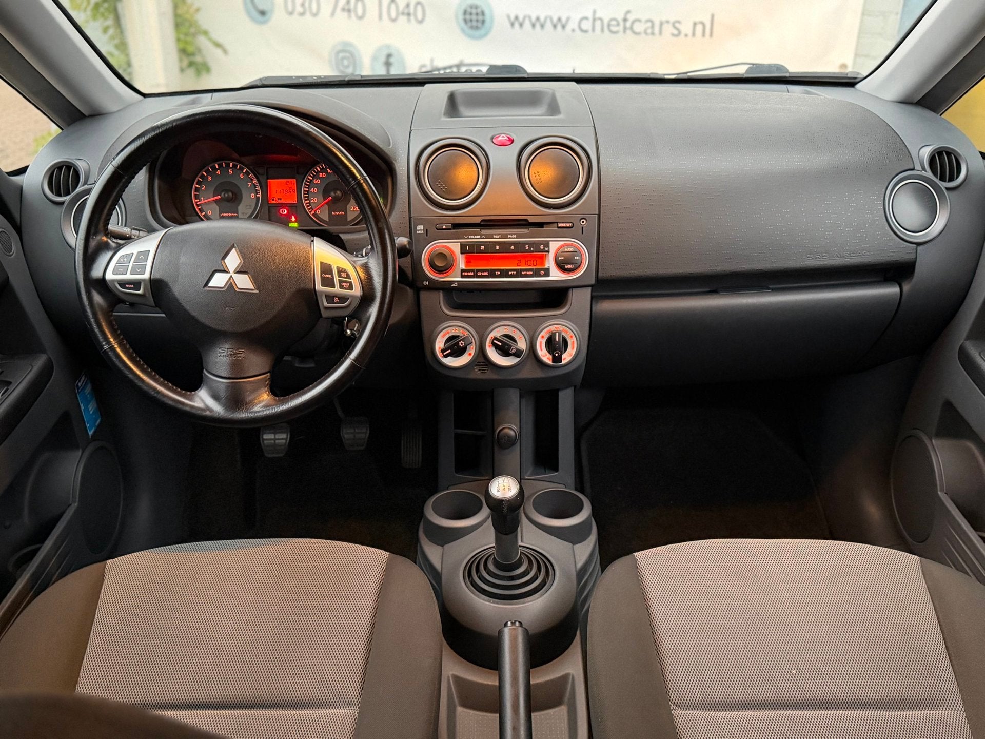 Mitsubishi Colt 1.3|NAP|AIRCO|CRUISE|5DRS|DEALEROH|3EIGENAAR, Voorwielaandrijving, Euro 5, Stof, Gebruikt
