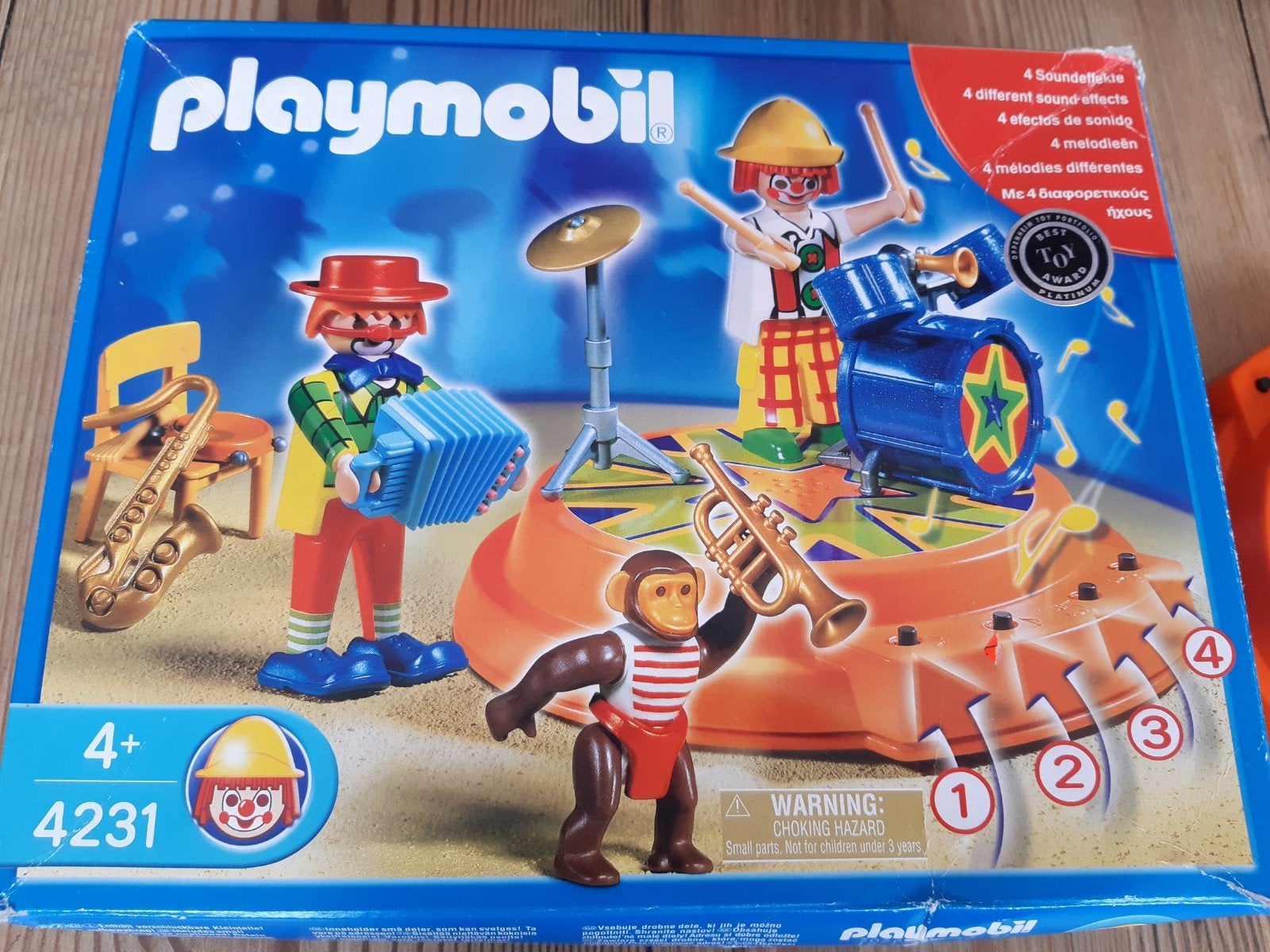Playmobil 4231 Circus Orkest met Geluid, Ophalen of Verzenden, Zo goed als nieuw, Jongen of Meisje