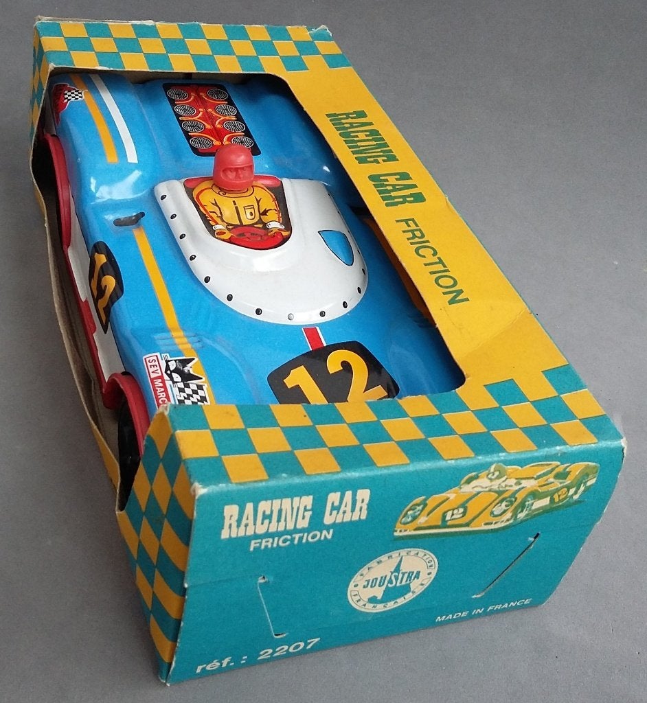 Om 1950 Blikken 24 UUR LE MANS RACEWAGEN Raceauto Auto Car, Ophalen of Verzenden