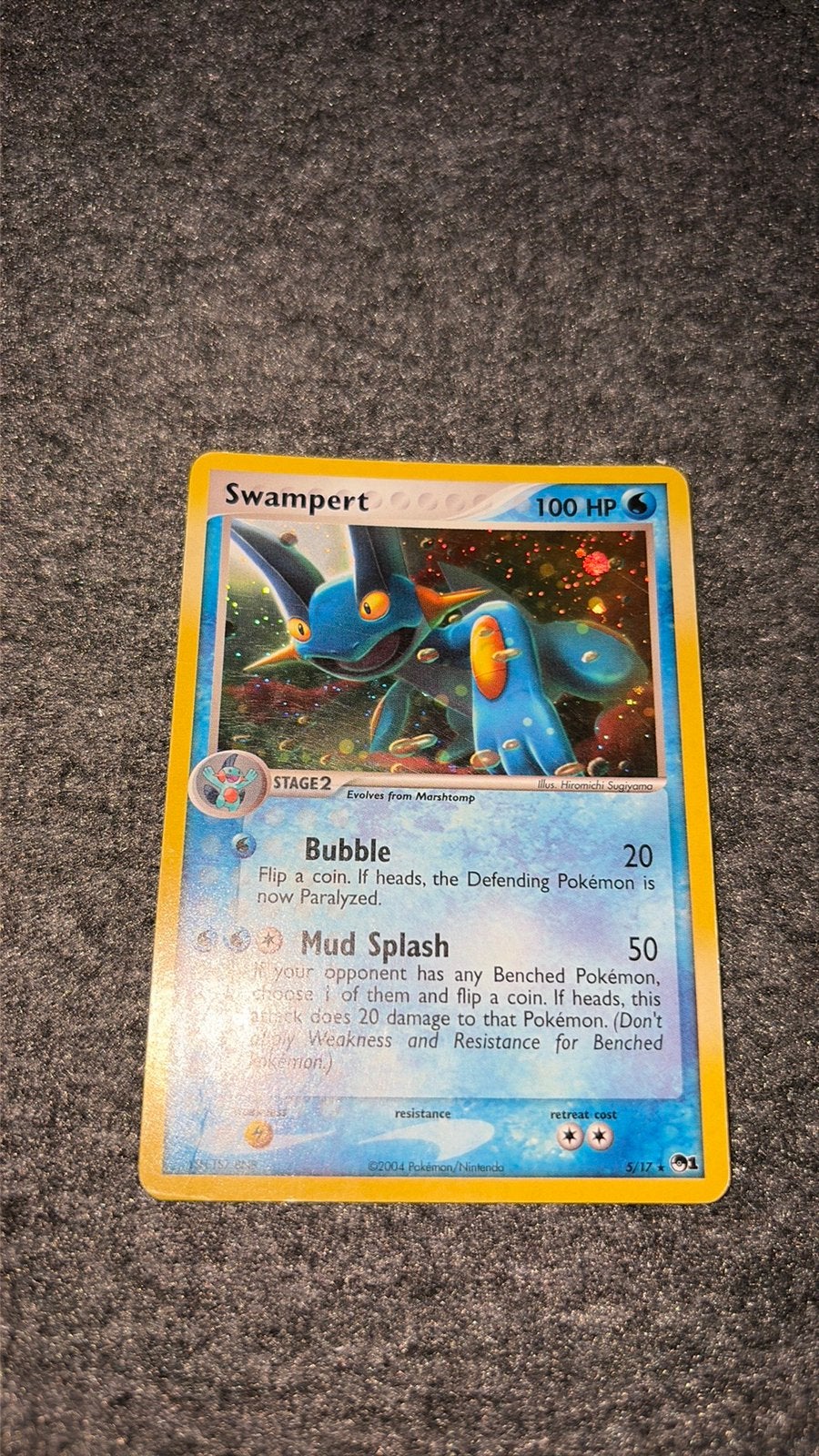 Swampert 5/17 POP1, Ophalen of Verzenden, Zo goed als nieuw