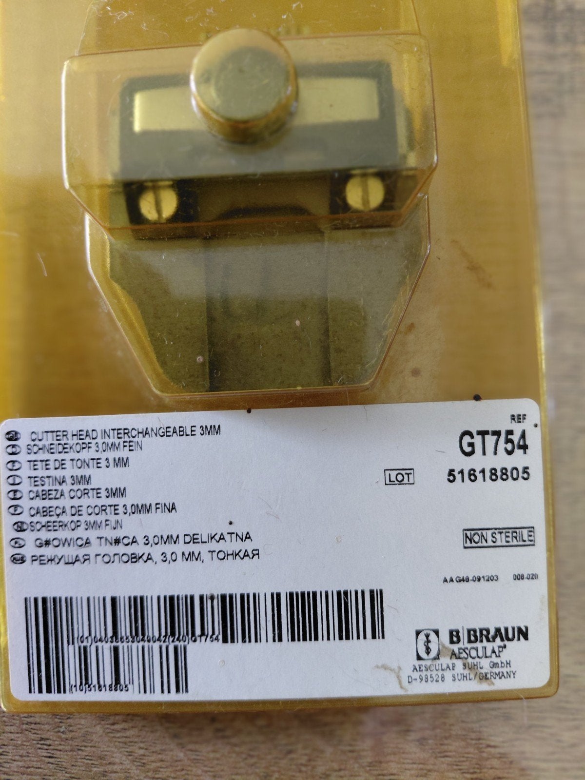 messen scheerapparaat trimmen., Ophalen, Gebruikt