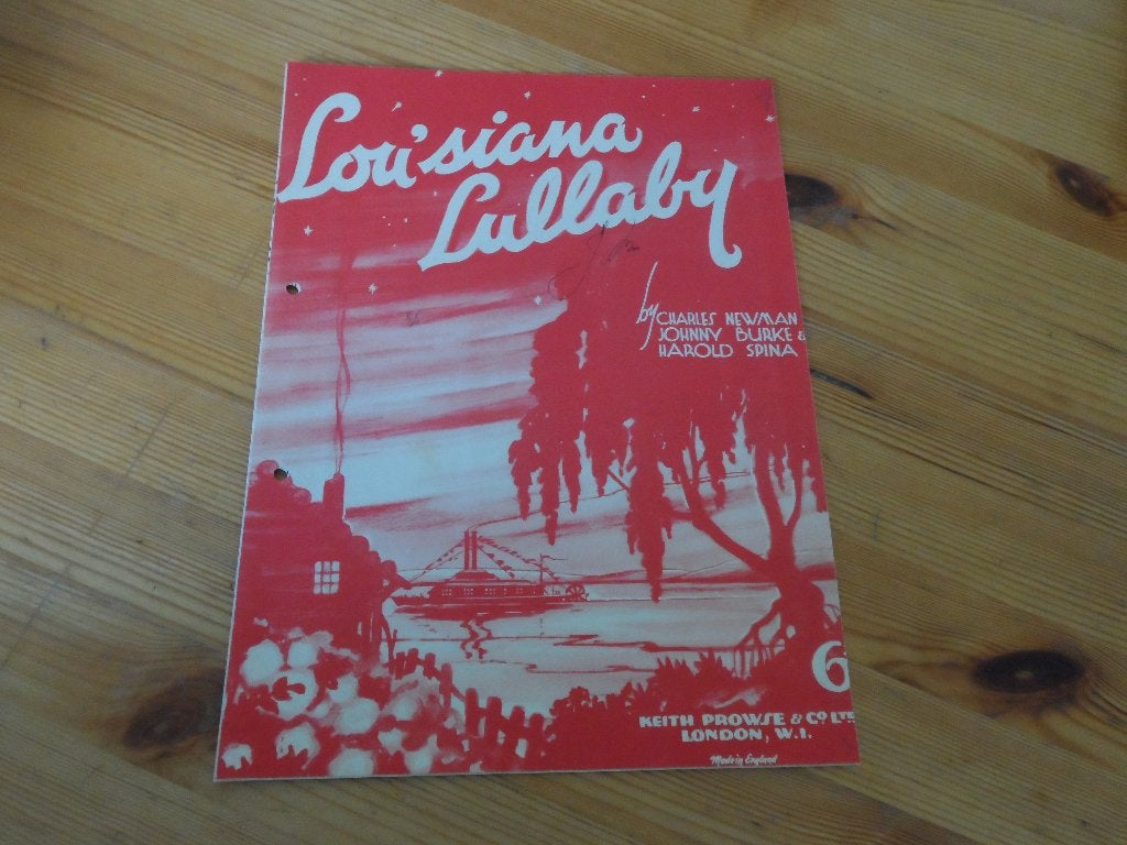Lou'siana lullaby - newman / burke / spina, Gebruikt, Ophalen of Verzenden, Artiest of Componist, Hobo