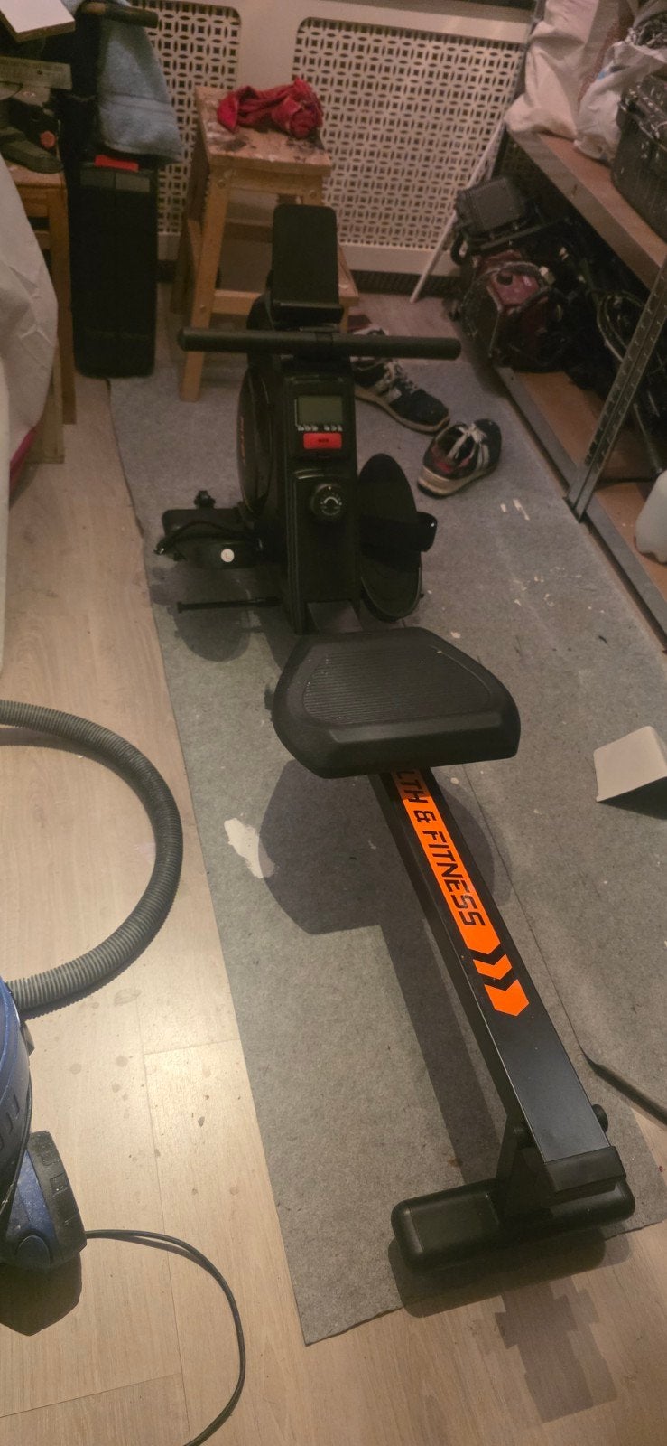 Fitby Fitness Roeitrainer - Zo goed als nieuw, Ophalen, Benen, Zo goed als nieuw, Metaal