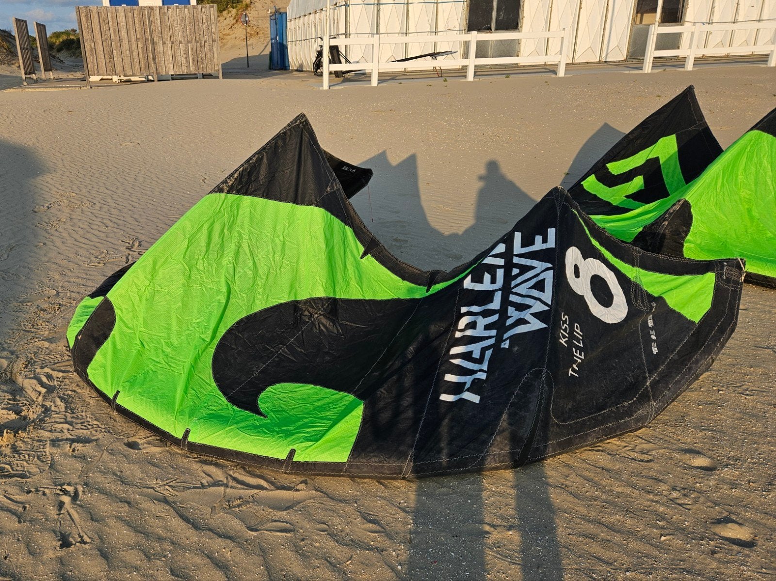 Harlem Wave 8m² kite, Watersport en Boten, Gebruikt, 8 m², Geen board, Ophalen of Verzenden