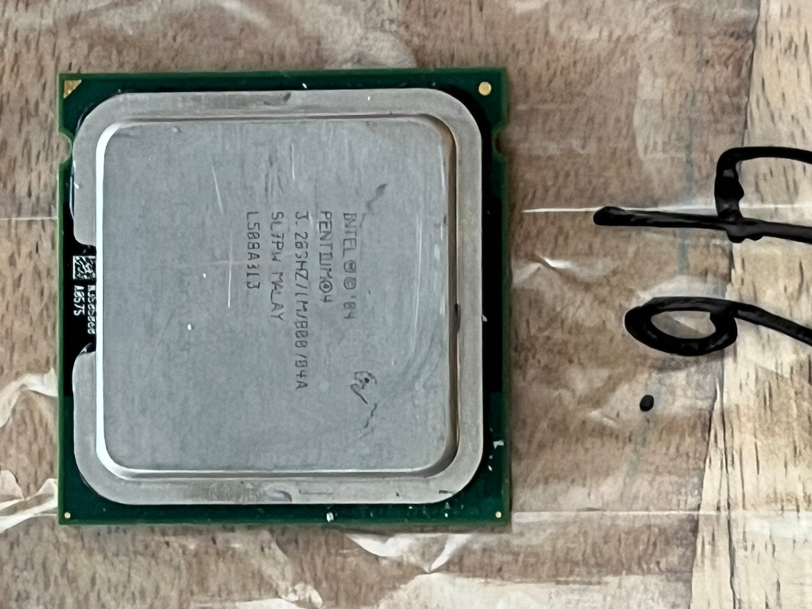 #46 - Intel Pentium 4 2.8GHz Processor SL7PW, Computers en Software, Processors, Verzenden, Gebruikt, 2-core, 2 tot 3 Ghz