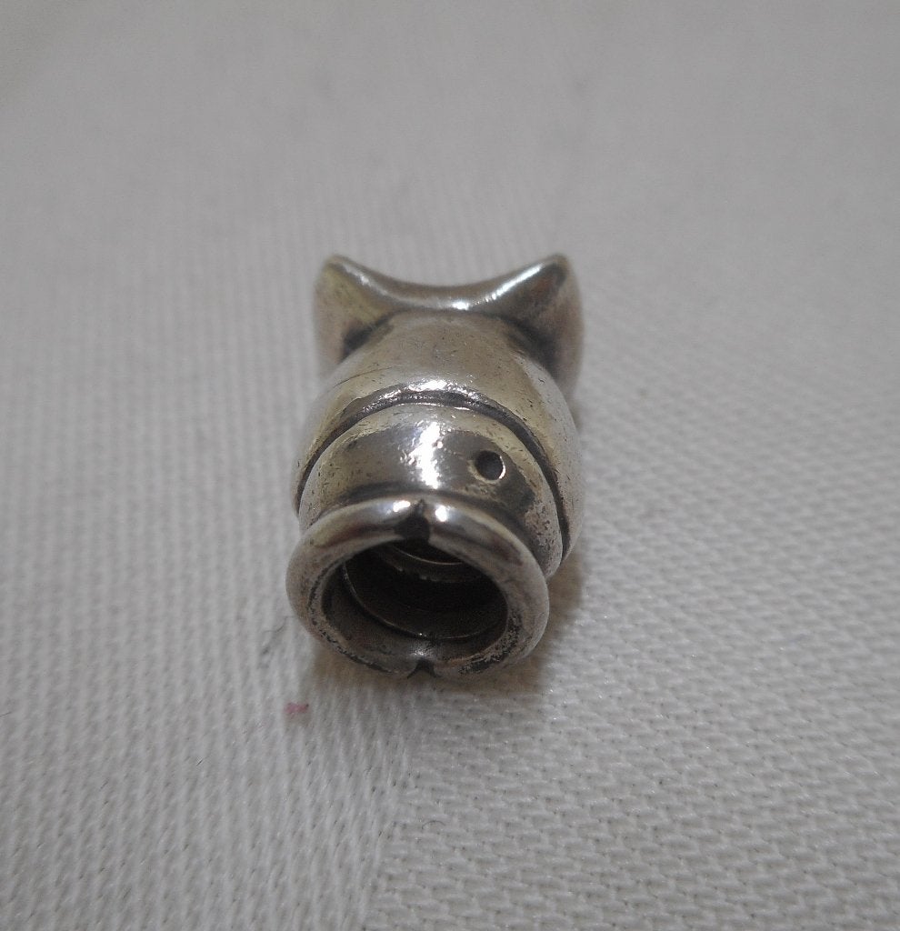 Zilveren Pandora bedel vis nr.2087, Sieraden, Tassen en Uiterlijk, Bedels, Verzenden, Pandora, Zo goed als nieuw, 1 bedel