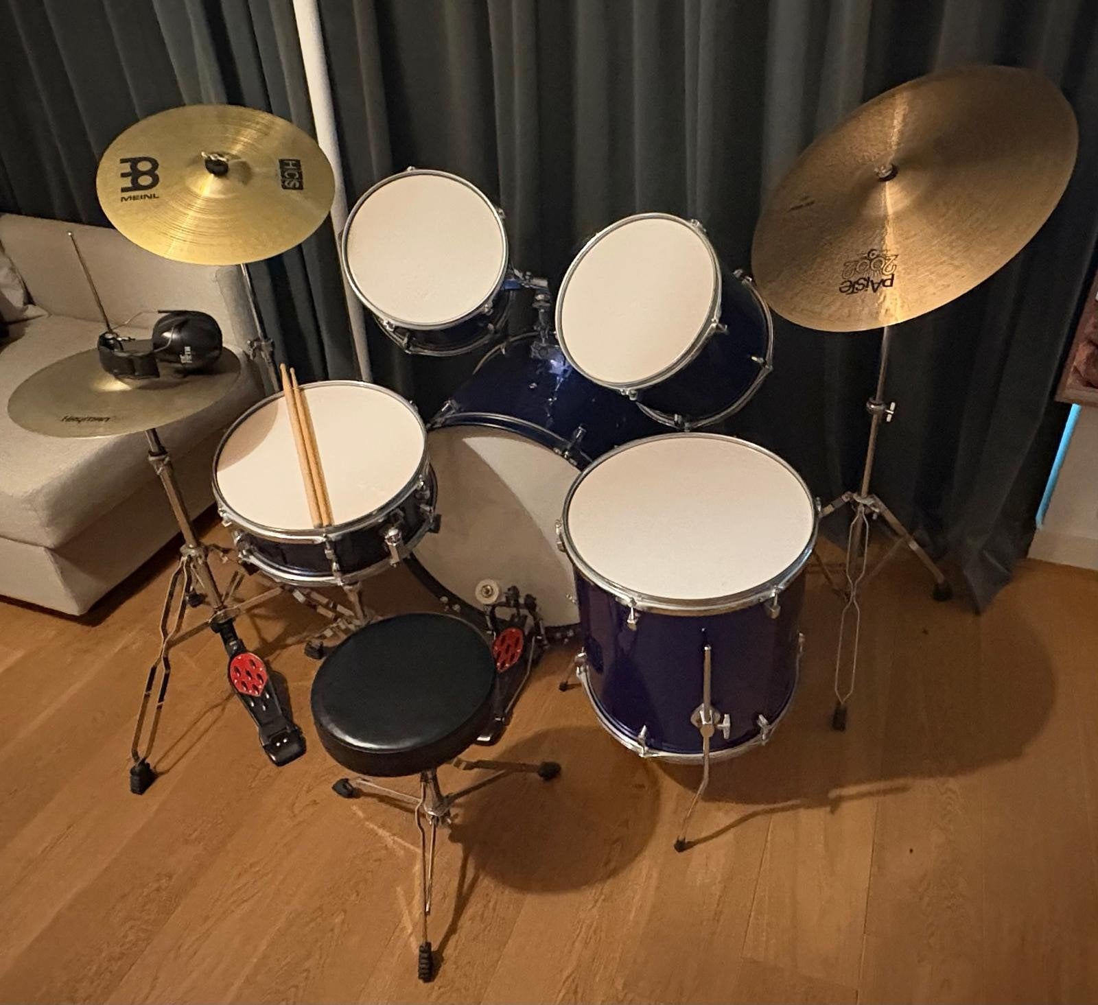 Hayman drumstel, Muziek en Instrumenten, Ophalen, Zo goed als nieuw, Overige merken