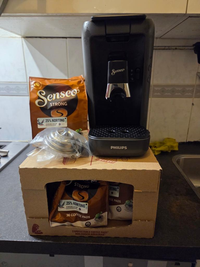 Philips senseo Meastro, Koffiemachine, Ophalen of Verzenden, Zo goed als nieuw, 2 tot 4 kopjes