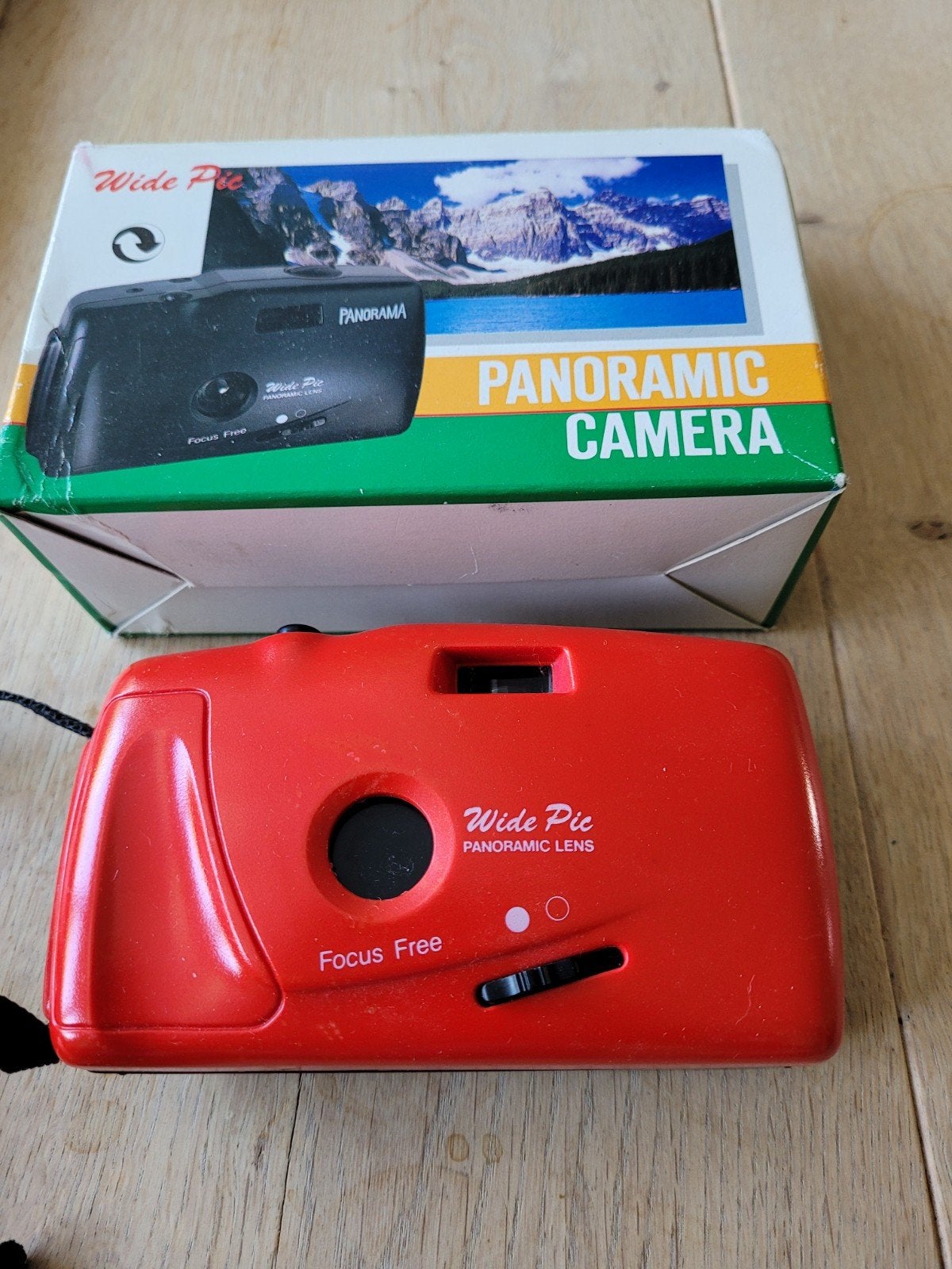 GRATIS, af te halen: Wide Pic Panoramische Camera - Rood, Fo, Audio, Tv en Foto, Ophalen