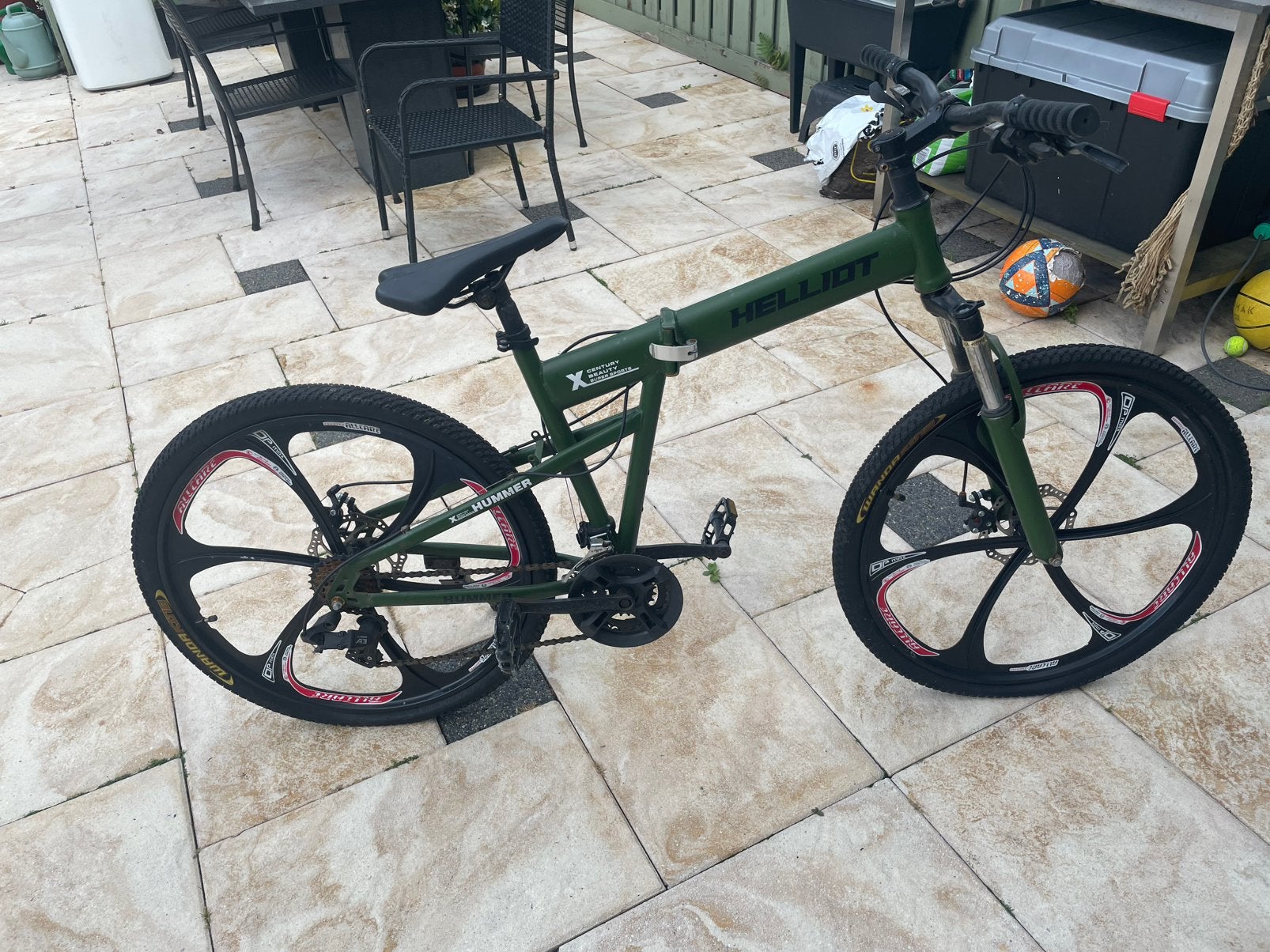 Hummer fiets, Fietsen en Brommers, Ophalen, Zo goed als nieuw
