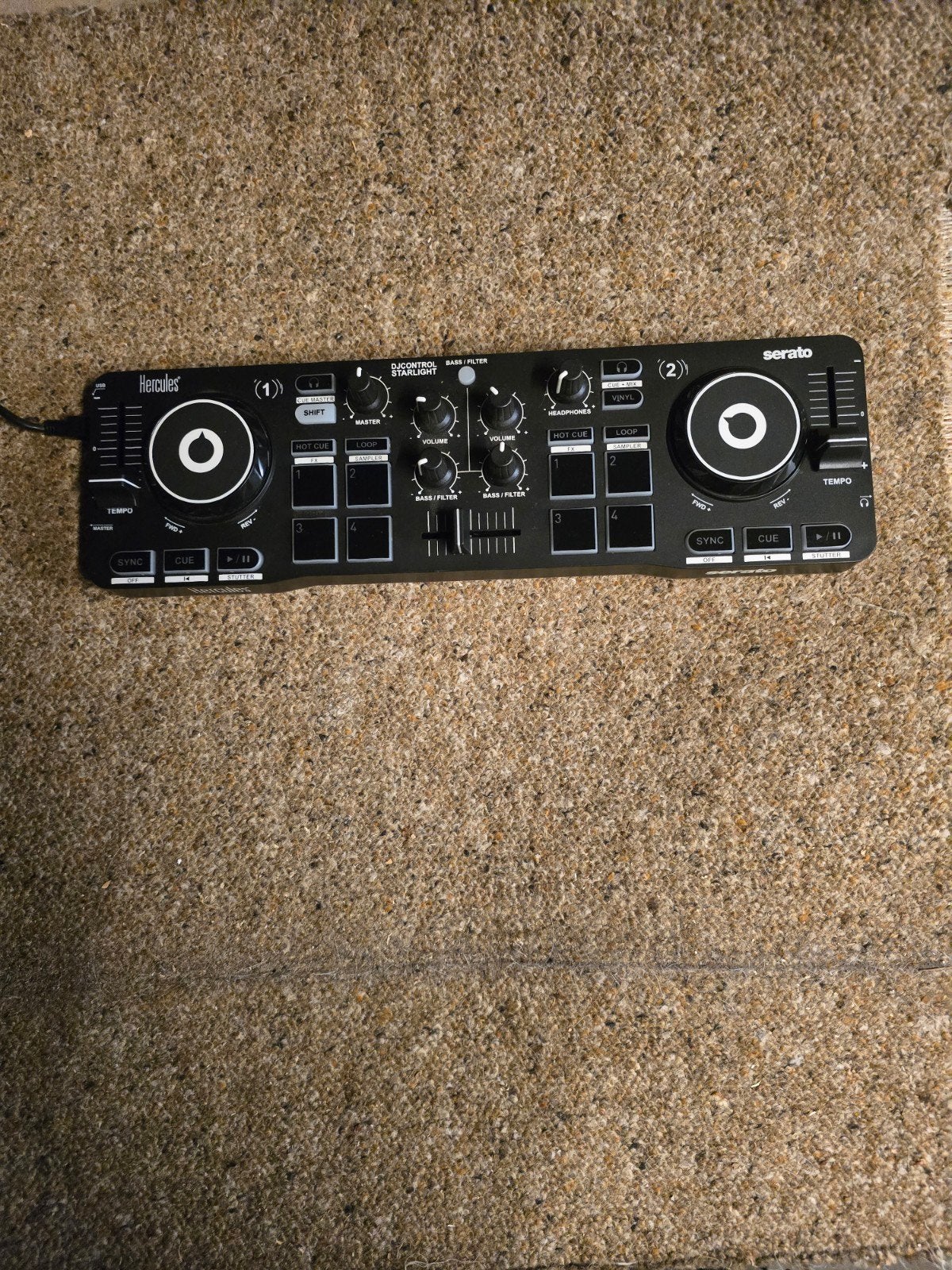 Hercules DJ Control Starlight, Muziek en Instrumenten, Ophalen of Verzenden, Gebruikt