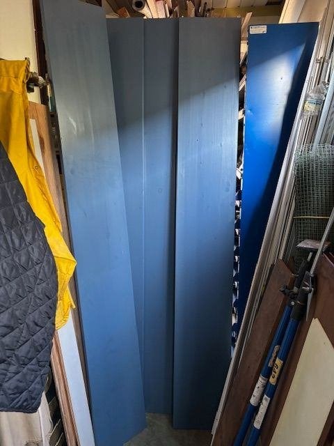 Houten panelen planken timmerpanelen, Ophalen, Gebruikt, Hout