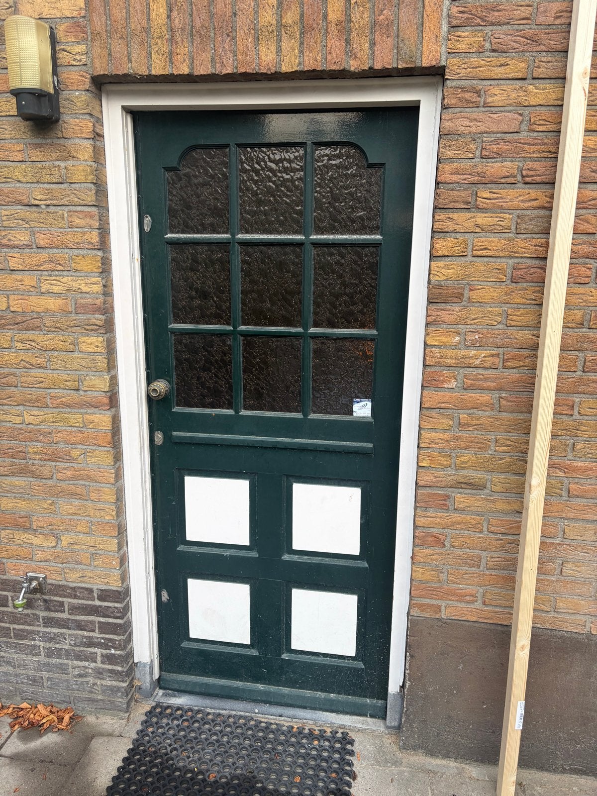 Buitendeur, voordeur/achterdeur 93x212 cm, Ophalen, Gebruikt, 80 tot 100 cm, Buitendeur