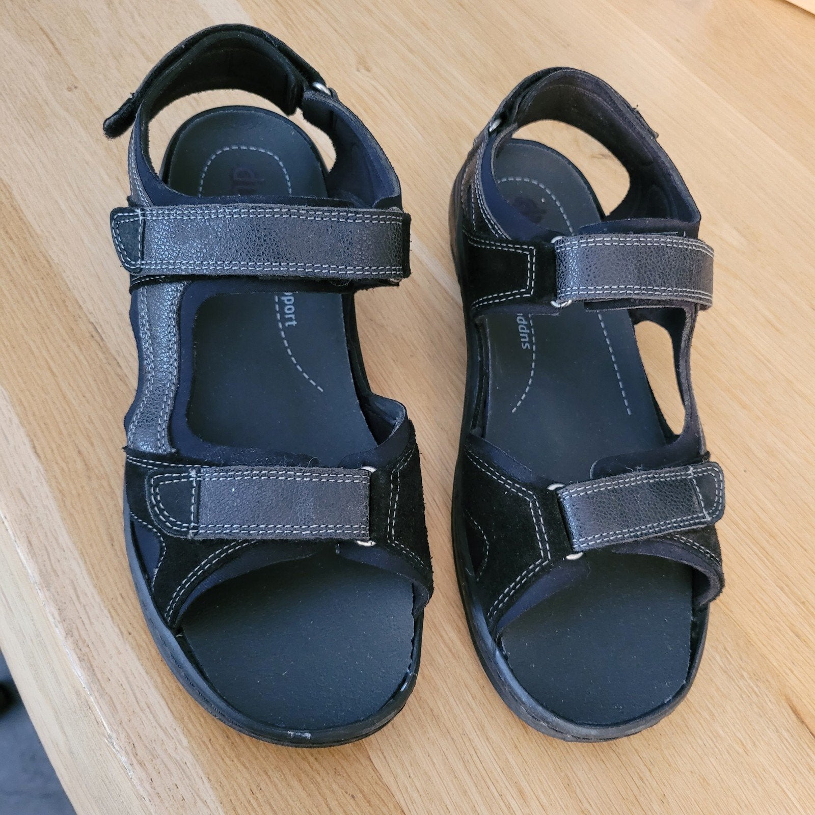 Fidelio Zomersandalen Maat 42 - Lopen Heerlijk!, Kleding | Dames, Zwart, Gedragen, Fidelio, Sandalen of Muiltjes