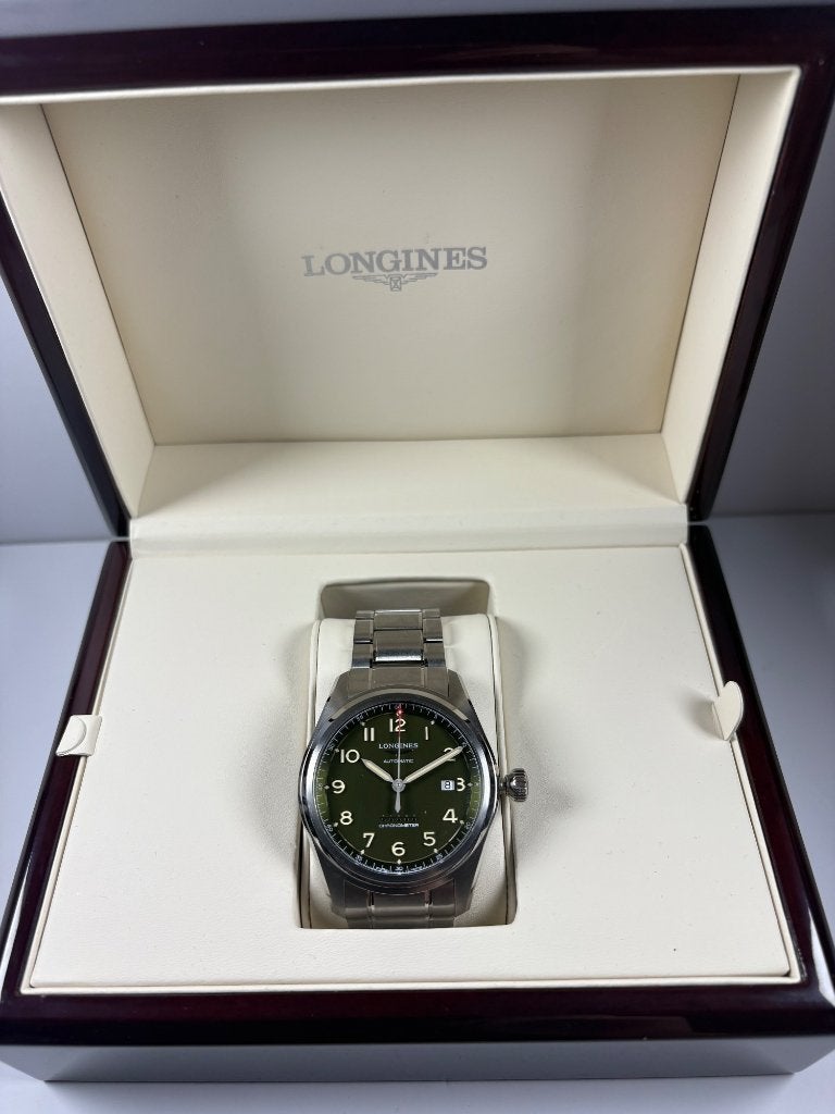 Longines Spirit Chronometer 42 mm L3.811.4.03.6, Overige merken, Staal, Gebruikt, Staal