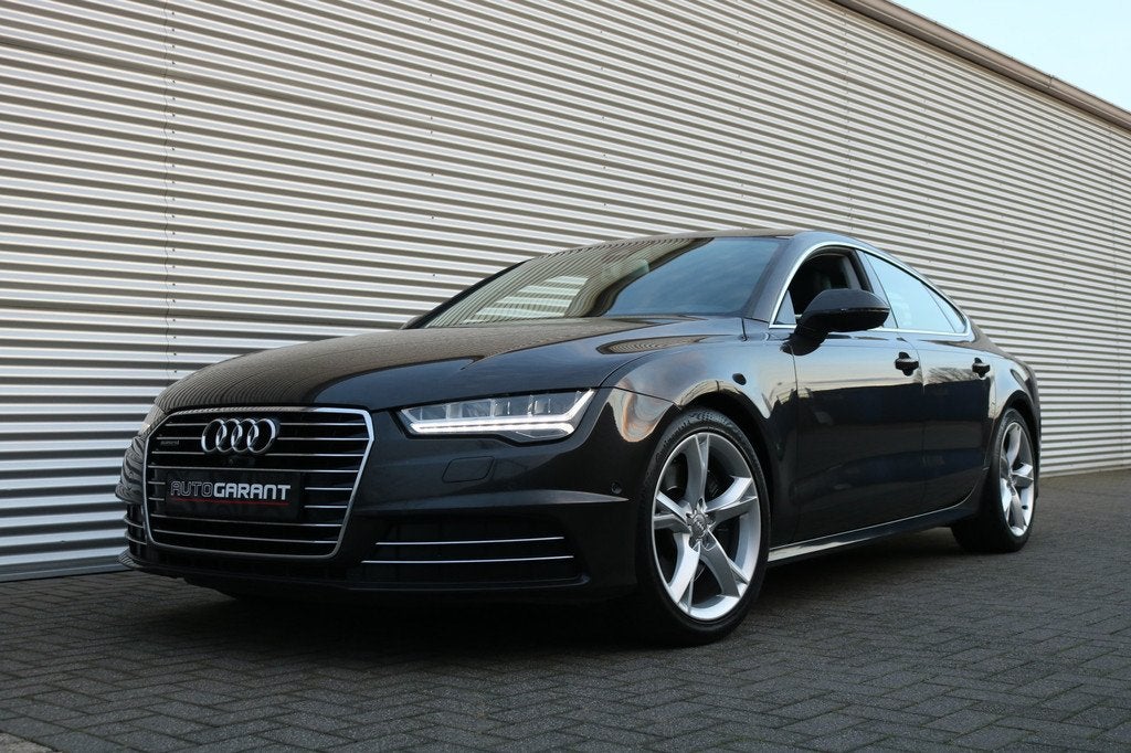 Audi A7 Sportback 3.0 TFSI Quattro Pro Line plus (Facelift L, 12 maanden, Gebruikt, Zwart, 2995 cc