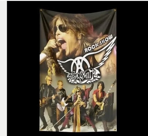 Grote vlaggen Aerosmith (150x90cm), Ophalen of Verzenden, Nieuw