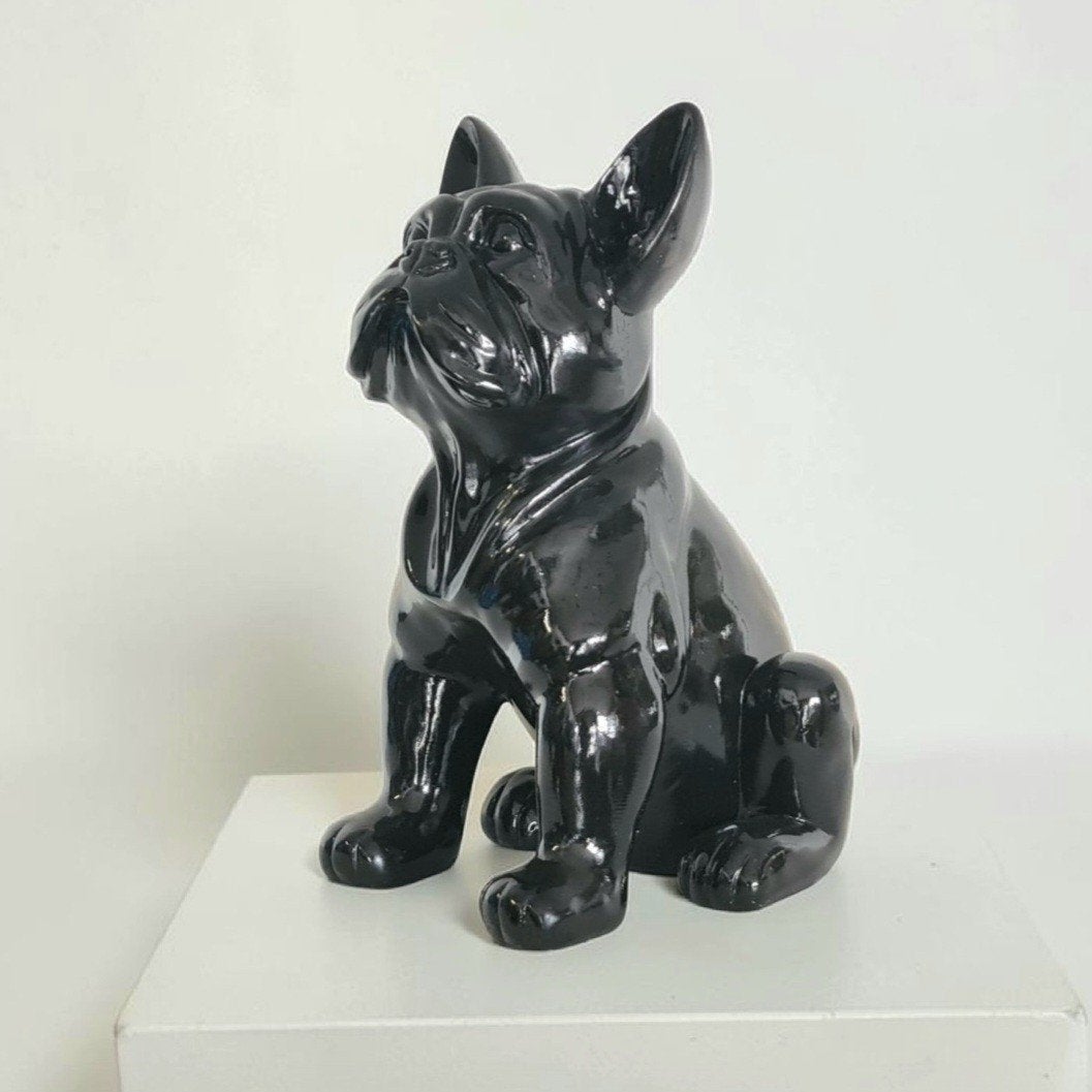 Engelse bulldog beeld kat poezen beelden kopen poes beeldje, Verzamelen, Beelden en Beeldjes, Ophalen, Nieuw, Dier