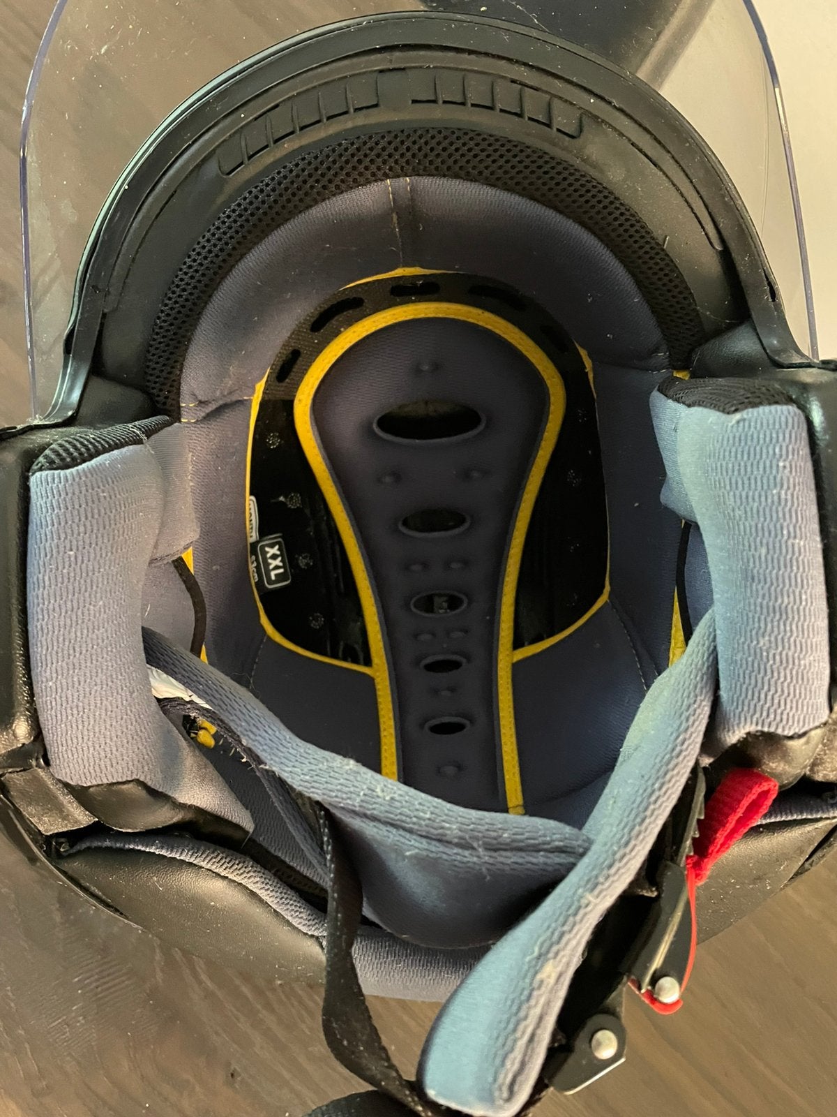 Weinig gebruikte motorhelm, 3XL of groter, Tweedehands, Ophalen, Overige merken