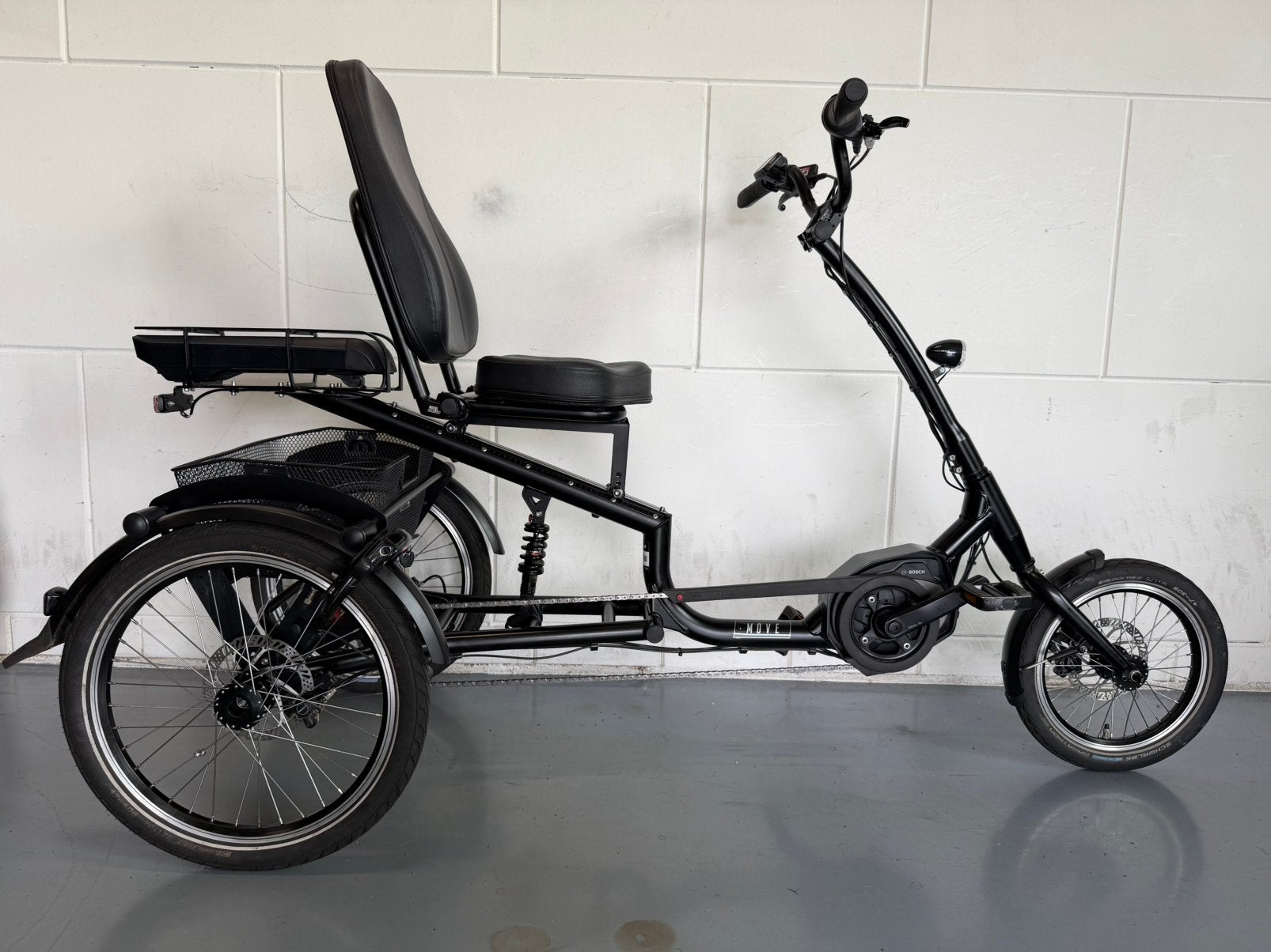 Prachtige Senzup Move, Bosch middenmotor, 500Wh, garantie., Fietsen en Brommers, Ophalen of Verzenden, Zo goed als nieuw, Schijfrem