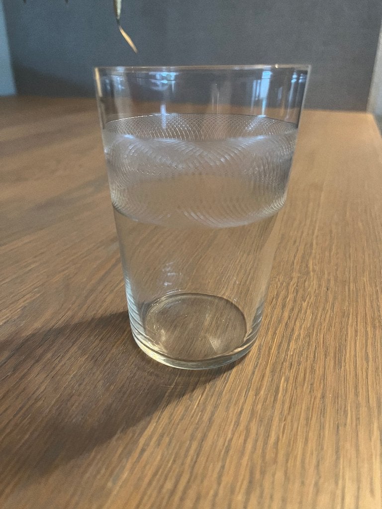 (Drink)glas ‘antiek’, Ophalen