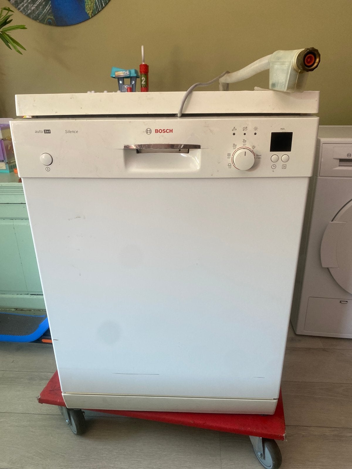 Goed onderhouden Bosch 3-in-1 Silence vaatwasser, Witgoed en Apparatuur, Vaatwasmachines, Ophalen of Verzenden, Gebruikt, Vrijstaand