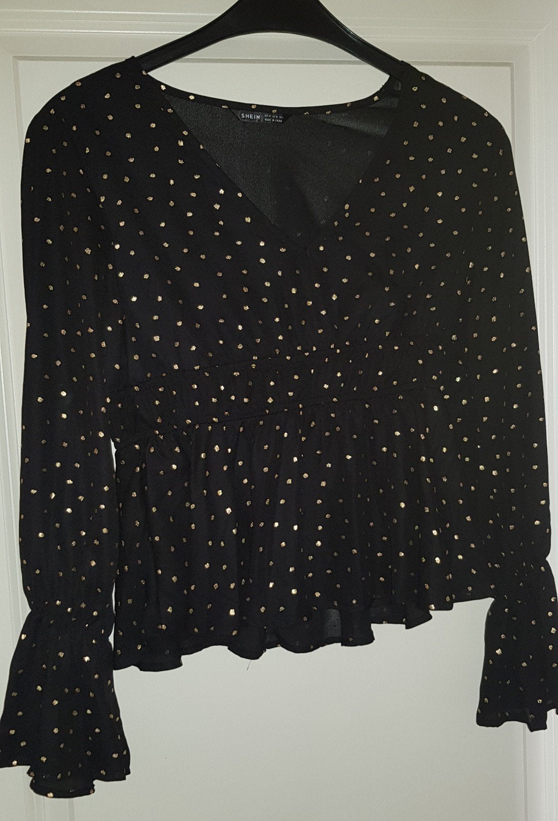 TOP MAAT M, Kleding | Dames, Tops, Zwart, Ophalen of Verzenden, Zo goed als nieuw, Lange mouw