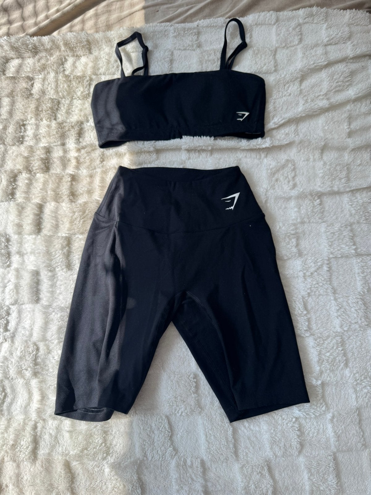 gymshark set, Ophalen of Verzenden, Zo goed als nieuw, Maat 36 (S), Fitness of Aerobics