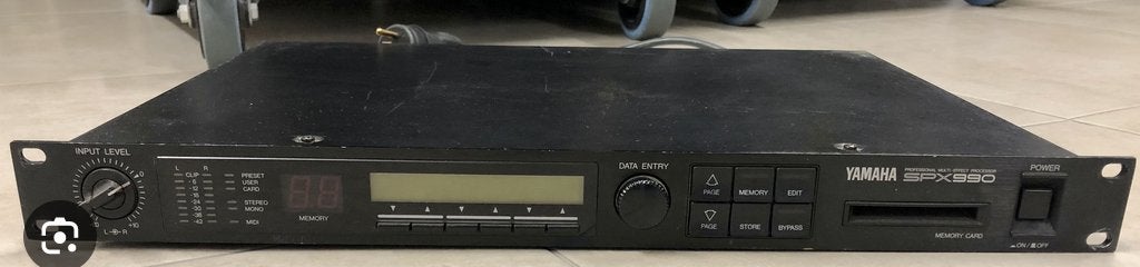 yamaha SPX 990, Muziek en Instrumenten, Ophalen of Verzenden, Zo goed als nieuw, Delay of Echo