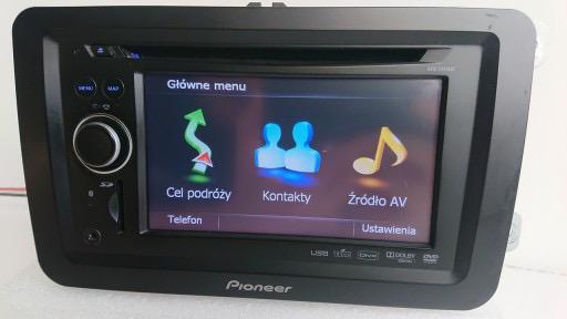 PioneerAVIC-F9110BT NAVI autoradio met bluetooth,SDkaart,USB, Auto diversen, Autoradio's, Ophalen of Verzenden, Zo goed als nieuw