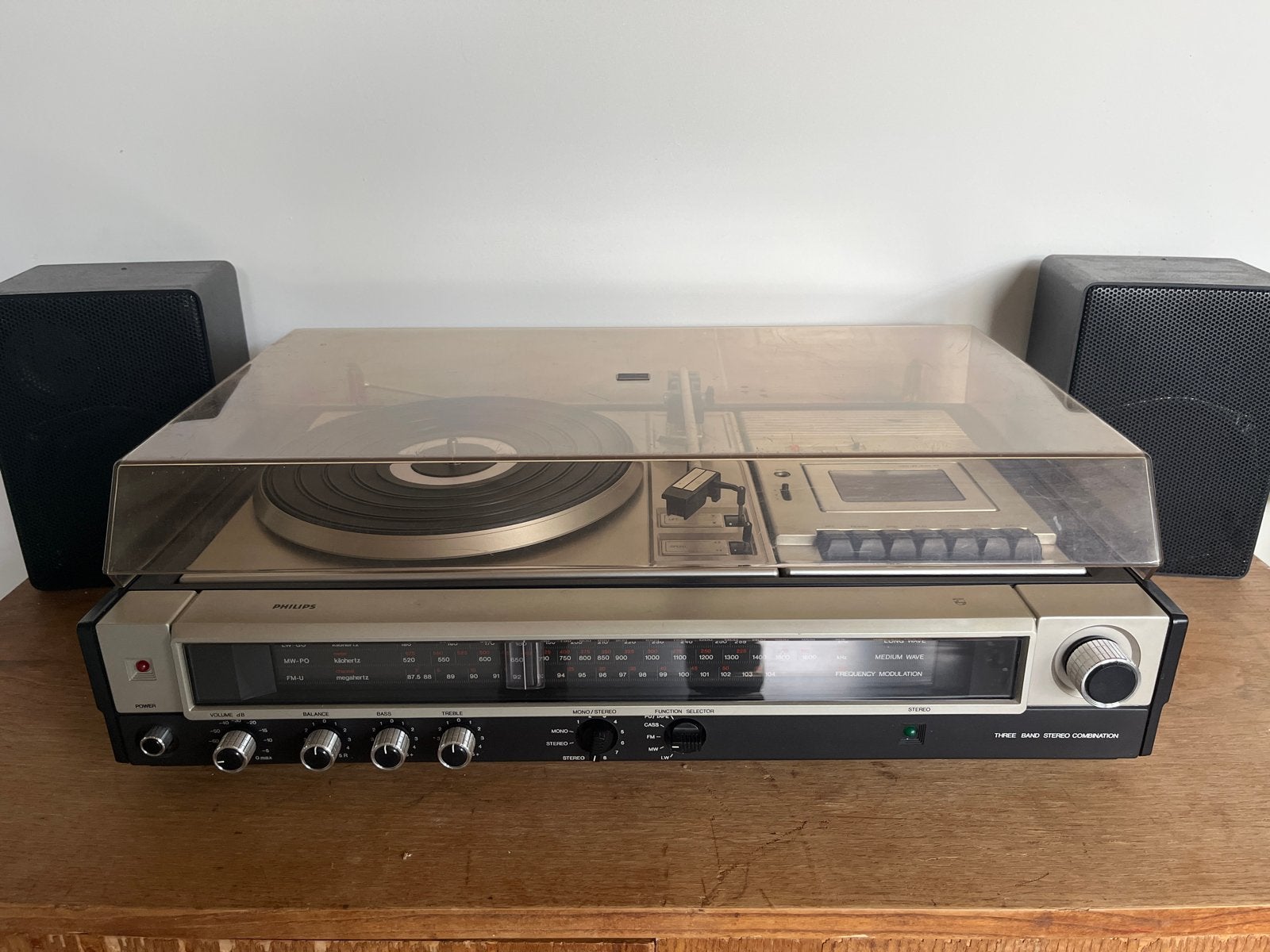 Philips 972 stereo combinatie, Ophalen of Verzenden, Zo goed als nieuw, Philips