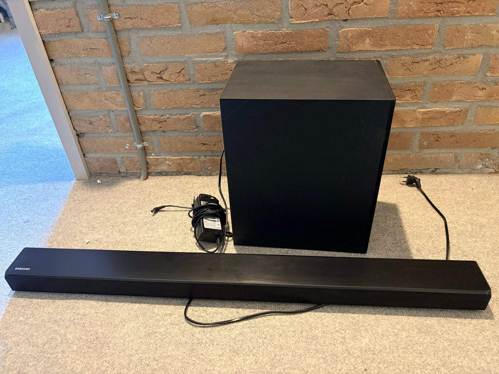 Samsung HW-R550 Soundbar met draadloze subwoofer, Ophalen of Verzenden, Bluetooth, Gebruikt