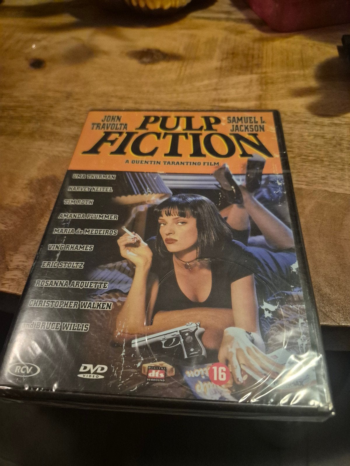 Pulp Fiction DVD - Nieuw in verpakking, Engels, Vanaf 16 jaar, Nederlands, Actiethriller