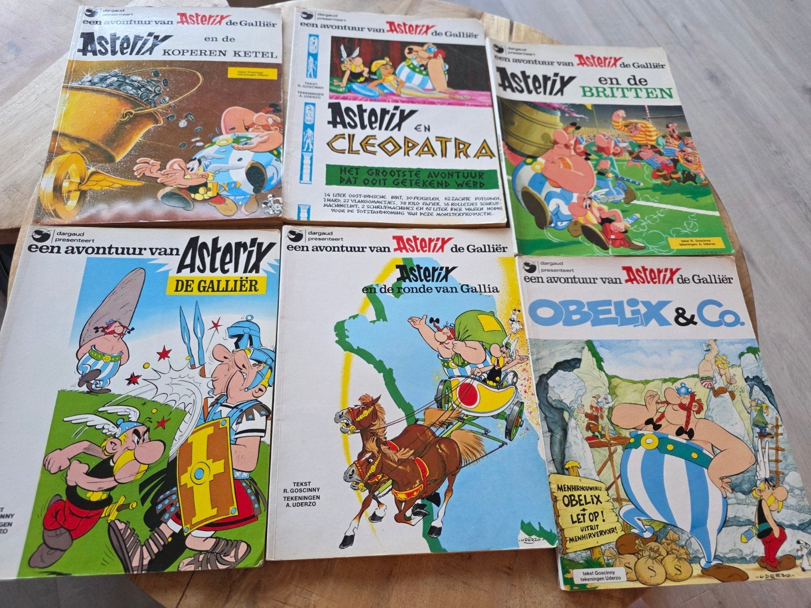 Asterix en Obelix stripboeken, Meerdere stripboeken, Ophalen of Verzenden, Gelezen