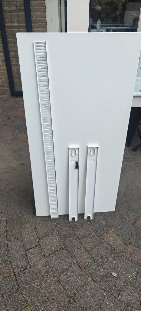 Radiatorombouw met magneten 120x60 cm – strak, Ophalen, 30 tot 80 cm, Gebruikt, Overige typen